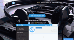 Desktop Screenshot of goononthetrack.com